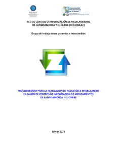 RED DE CENTROS DE INFORMACIÓN DE MEDICAMENTOS DE