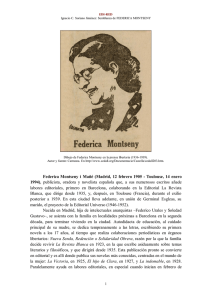 Federica Montseny i Mañé - Biblioteca Virtual Miguel de Cervantes