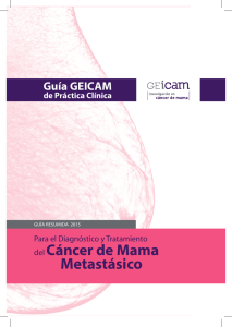 del Cáncer de Mama Metastásico