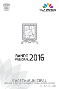 2016 BANDO 2016.cdr - Gobierno del Estado de México