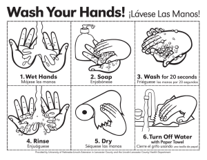 Wash Your Hands! - UNL Food - University of Nebraska–Lincoln