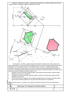 Secciones 16: Octaedro por Plano oblicuo BT 2.36