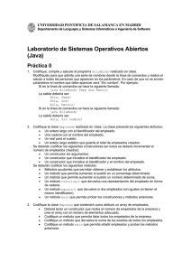 Laboratorio de Sistemas Operativos Abiertos (Java)