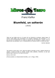 Blumfeld, un solterón