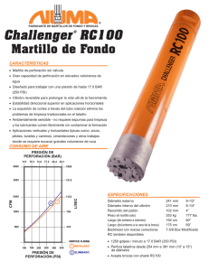 Challenger RC100 Brochure Spanish