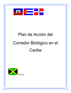 Plan de Acción del Corredor Biológico en el Caribe