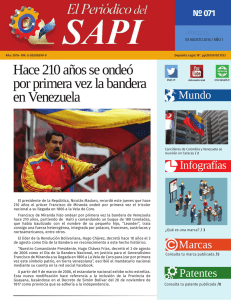 Hace 210 años se ondeó por primera vez la bandera en Venezuela
