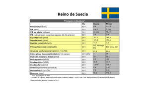 Reino de Suecia - Secretaría de Economía