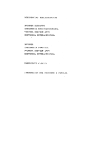 REFERENCIAS BIBLIOGRAFICAS BRUNNER—SUDDARTH