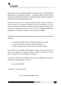 resolucion de la fundación pública andaluza para la