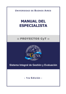 manual del especialista - Universidad de Buenos Aires