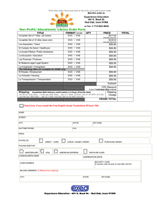 Print this order form and mail or fax it to us to place your order
