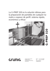 G -PREP 3 2 0 - Grünig