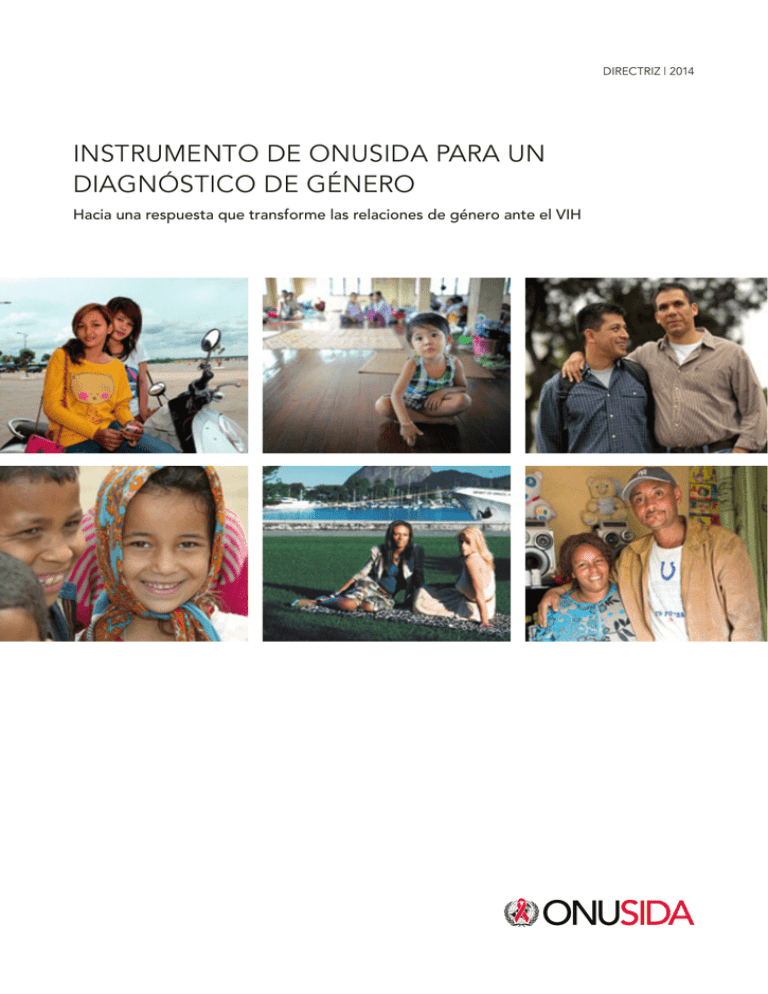 instrumento de onusida para un diagnóstico de género
