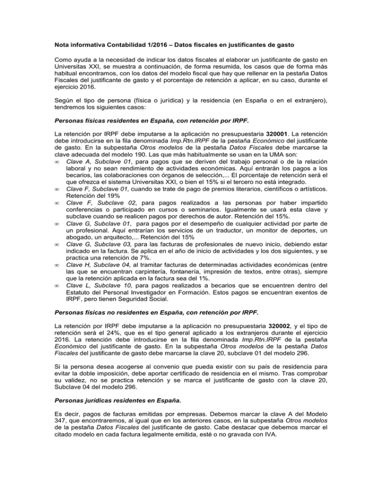 Nota Informativa Explicativa De La Introducci n De Datos Fiscales En