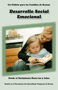 Desarrollo Social Emocional - Kansas State Department of Education
