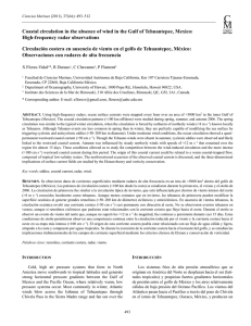 Redalyc.Coastal circulation in the absence of wind in the Gulf of