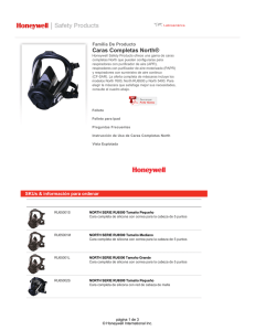 Caras Completas North - Honeywell Safety Products