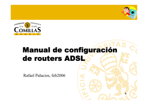 Manual de configuración de routers ADSL