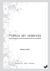 Politica sin violencia - Universidad de Granada