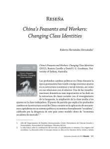 Reseña China`s Peasants and Workers: Changing Class Identities