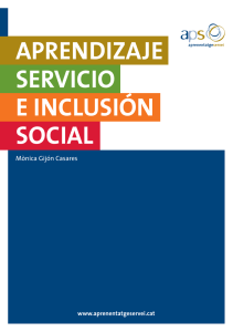 aprendizaje servicio e inclusión social
