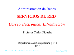 Servicios de Red: Correo electronico