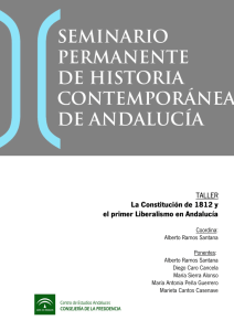 Constitución de 1812 y el primer Liberalismo en Andalucía