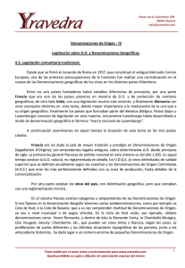 Legislación Comunitaria Tradicional