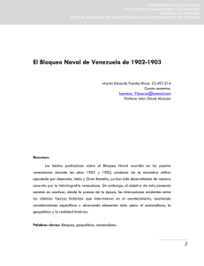 El Bloqueo Naval de Venezuela de 1902-1903