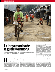 La larga marcha de la guerrilla hmong