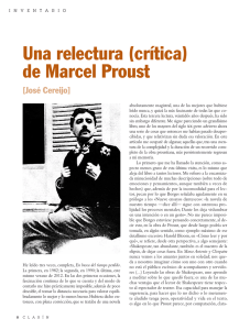 Una relectura (crítica) de Marcel Proust