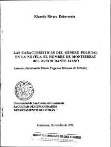 las características del género policial