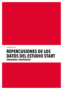 repercusiones de los datos del estudio start