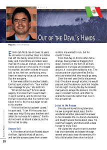 OUT OF THE UT OF THE DEVIL`S EVIL`S HANDS