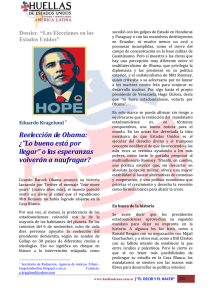 PAG. 136-139: "Reelección de Obama: ¿"