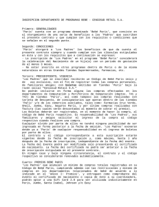 INSCRIPCION DEPARTAMENTO DE PROGRAMAS