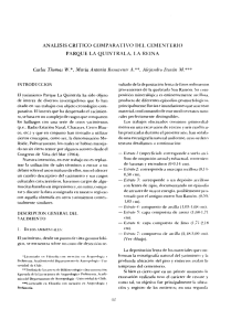 Page 1 ANALISIS CRITICO COMPARA TIVO DEL CEMENTERIO