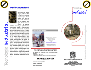 Industrial - Universidad Distrital Francisco Jose de Caldas