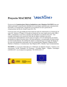 Proyecto MACHINE - Alcatel