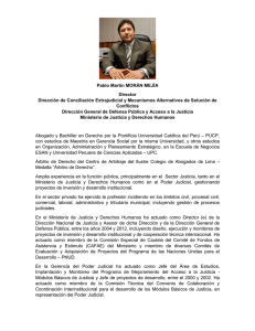 Pablo Martín MORÁN MEJÍA Director Dirección de Conciliación