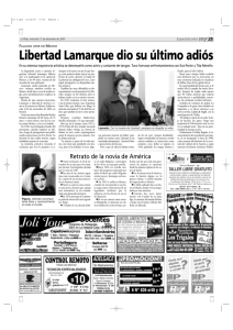 Libertad Lamarque dio su último adiós