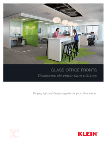 GLASS OFFICE FRONTS