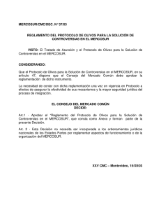 CMC/DEC 37/03 - TPR Mercosur