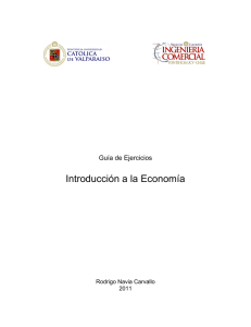 Introducción a la Economía - Escuela de Ingeniería Comercial PUCV