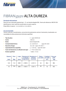 FIBRANgyps ALTA DUREZA