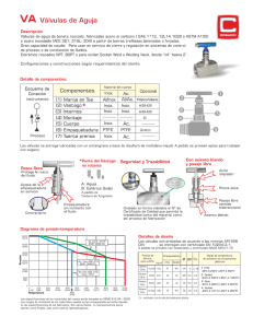 VA Válvulas de Aguja - Casucci Automatización SA
