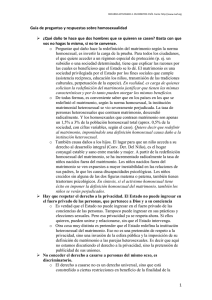 Guía de preguntas y respuestas sobre homosexualidad