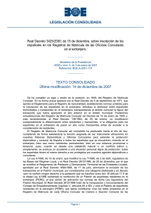 Real Decreto 3425/2000, de 15 de diciembre, sobre