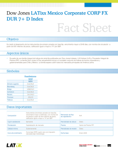 Fact Sheet - Dow Jones Indexes